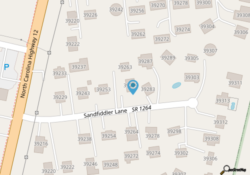 Pet-friendly oceanside Hatteras Island home w/ community pool & tennis! map location