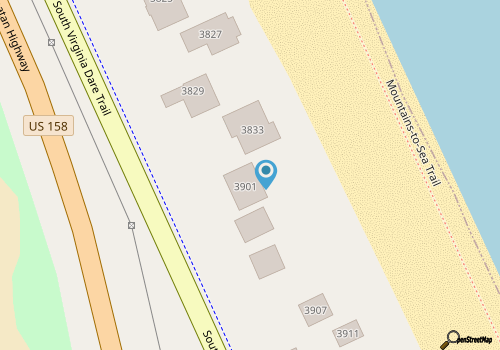 Richardson | Oceanfront | Nags Head | Sleeps 10 map location