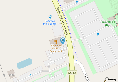 Sam & Omie's Restaurant map location