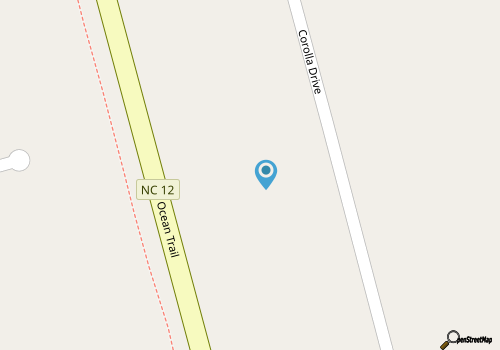 Beautifully updated Corolla vacation home, only 1300 ft from the beach! map location