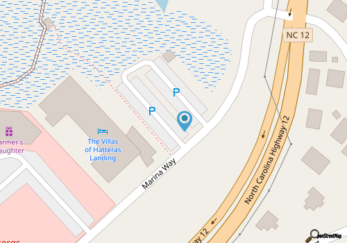 Condo with fast WiFi & outdoor pool - walk to the ocean & Pamlico Sound map location