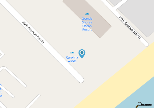 Beautiful Oceanfront 3 Bedroom Condo + Official On-Site Rental Privileges map location