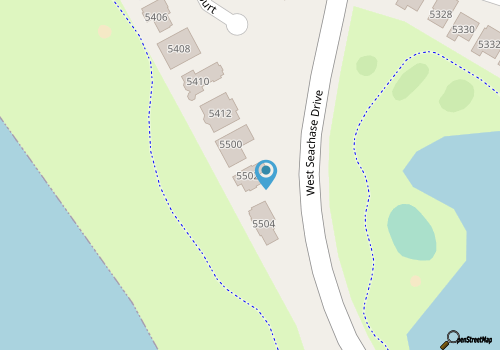 5590 - Sand Hills South, Soundfront 6BR, 4BA Nags Head retreat for 12. map location