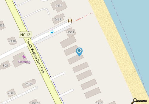 Queen Elizabeth 8 Bedroom Oceanfront Home map location