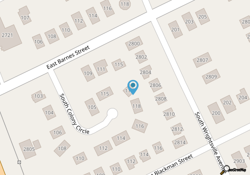 N119- Near the Beach, 3BRs, Sun Deck, WIFI & 1400 Feet to Life-guarded Beach! map location