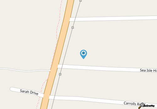 Fully-renovated, dog-friendly home near the beach with fast WiFi, washer/dryer map location