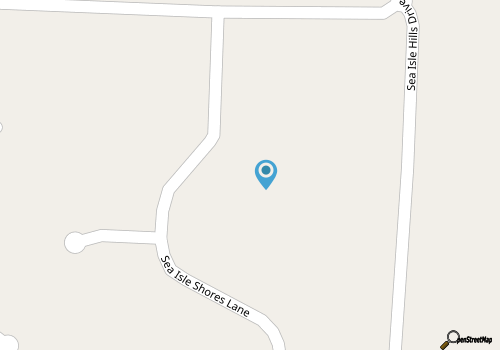 Contemporary house with pool, hot tub, central AC, washer/dryer, deck, & balcony map location