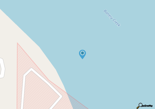 Modern Coastal Escape on Beaufort's Battery Creek map location