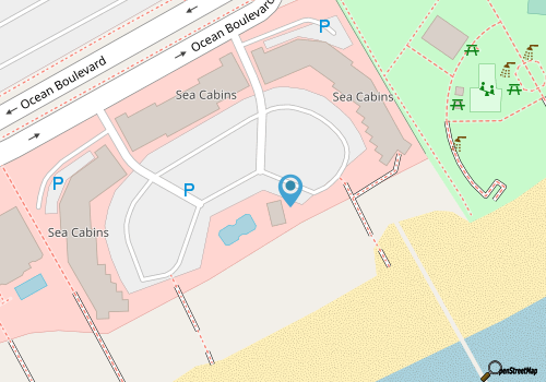 Beautiful Oceanfront Condo New to the Rental Market! map location