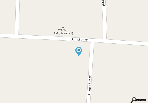 One Block to the Water | Walk to Downtown Beaufort map location