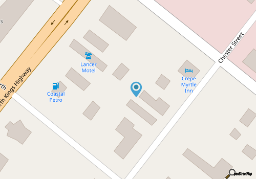 Boardwalk Gem: Pools, Hot Tub, Kitchen | Prime Location Near 2nd Avenue Pier map location