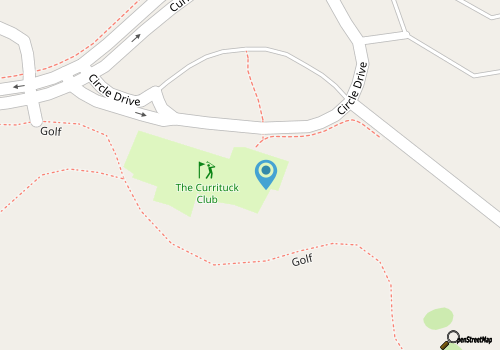 Bunkers Grille and Bar at the Currituck Club map location