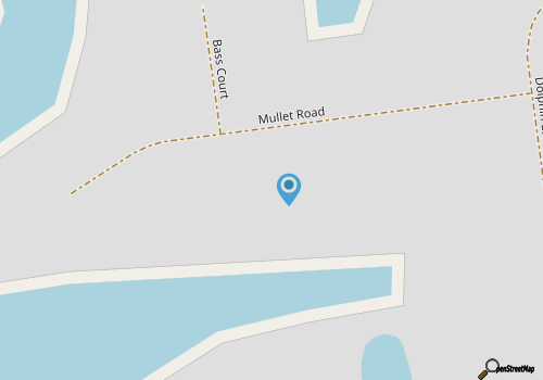 Carova Beach Canal Front Cottage   4x4 required Beach Parking Pass provided map location
