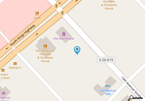 Just Beachy MB Villa (By Beach Star) map location