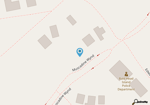 Like-new 4BR coastal cottage on Bald Head Island map location