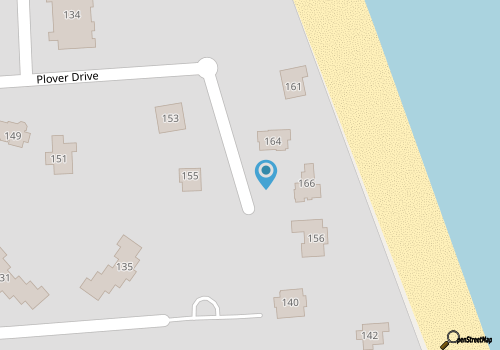 Oceanfront property map location