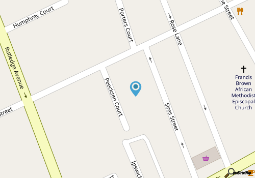 The Fig House on Spring · Walk to King · 3BR, Sleeps 8 map location