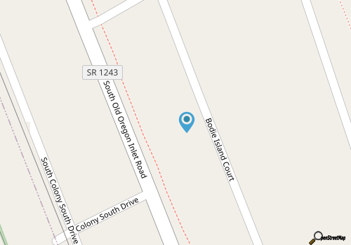 Wonderful Nags Head Oceanside Vacation Home map location