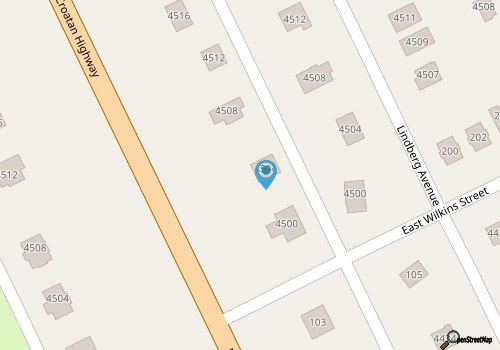Cozy oceanside 3BR home in Kitty Hawk! map location