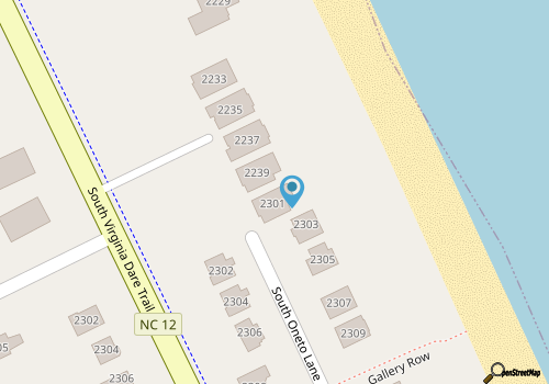 Wink Beach | Oceanfront | Private Pool, Hot Tub, and Dog Friendly map location