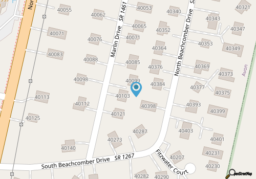 Direct Beach Access with Modern Beachy Vibes map location