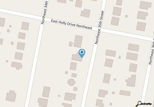 Charming 3-bedroom house map location