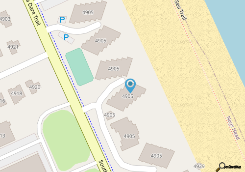 Nanalee II:Oceanfront townhome, ocean views from King en suite, community pool & tennis. map location