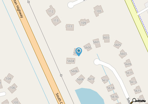 Dolphin Run 30: Oceanside, Dog-friendly, Pool map location