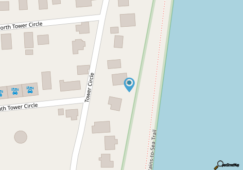 Oceanfront 4 bedroom house w/ private W/D, WiFi, shared pool, AC map location