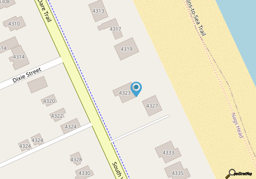 Capt Brad's: Oceanfront, walkway, dunetop deck, hot tub, elevator & YMCA access! map location