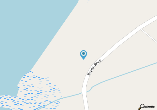 Waterfront home with pool, private hot tub, ocean view, W/D & AC - dog-friendly map location