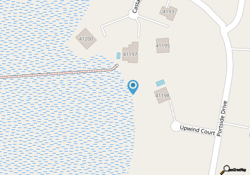 Sound-view home with private pool, hot tub, fireplace, pool table & central AC map location