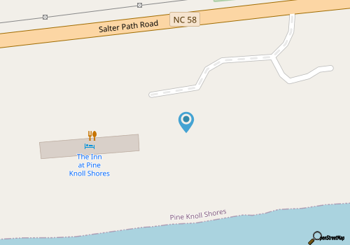 Maritime West Unit C-33-Ocean Front Condo map location