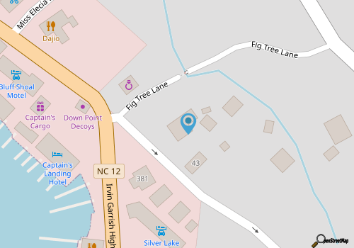 The 'L': Located in a quiet private setting. Dock. map location