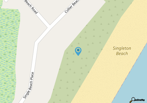 2 Collier Beach, Oceanfront, Dogs OK, Pool, Free Golf map location