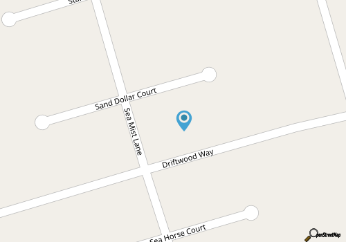 Steps from the beach! Stylish 5-bedroom house in lovely Corolla map location