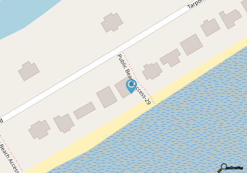 Oceanfront Stunner! 474 Tarpon Blvd - New to VRBO! Resort Access Included! map location