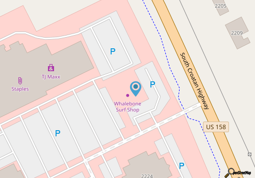 Whalebone Surf Shop map location