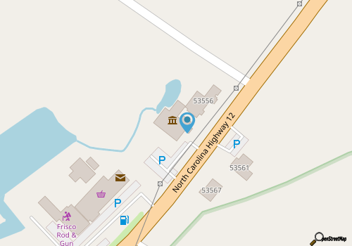 Frisco Native American Museum and Natural History Center map location