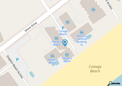 Ocean View 3BR At Pelican's Watch 209- Pool map location