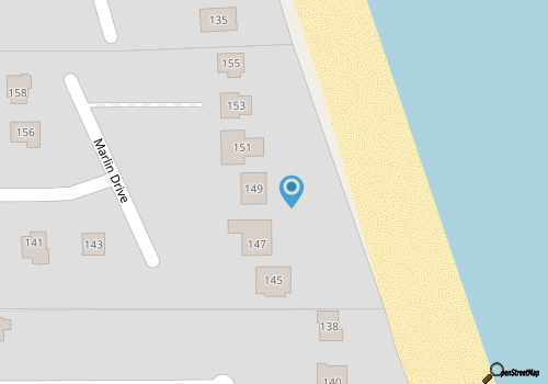 Beach Won: Perfect OBX Vacation Home, Ocean Front, Hot Tub, Family Friendly map location
