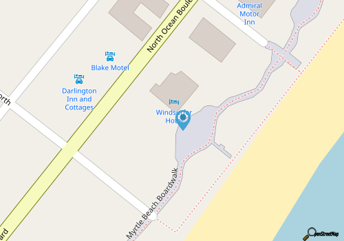1-BR Oceanfront, Bay View Resort, 6th Floor, Indoor and Outdoor Pools, Balcony map location