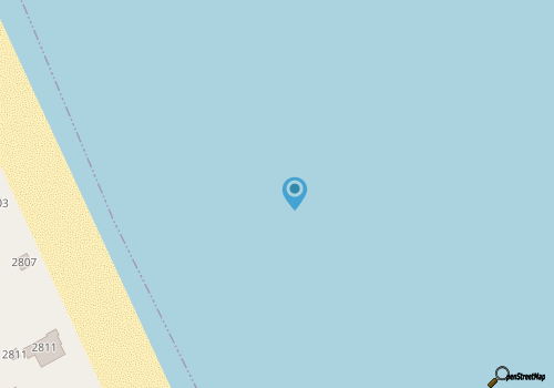 Short walk to beach home in the heart of Nags Head! map location