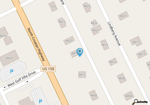 Captain Ken's - Only 200 Yards From the Beach - Kitty Hawk OBX map location