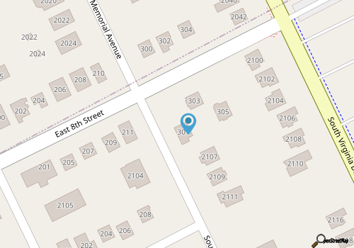 4 Bedroom, 2.5 bath, sleeps 10, 1 block to beach with beach access and Hot Tub! map location