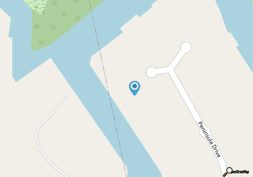 Peninsula 01: Private Saltwater Pool, Spa, Canal front w/ 10 feet of dock space map location