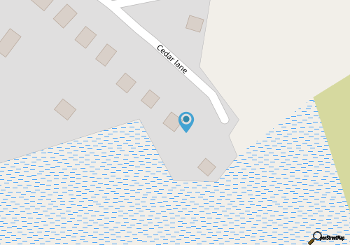 Safe Harbor:  Expansive views of the salt marsh, maritime forest. map location