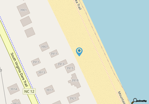 Cozy Nags Head Cottage - Mins to Beach w/Comm Pool map location
