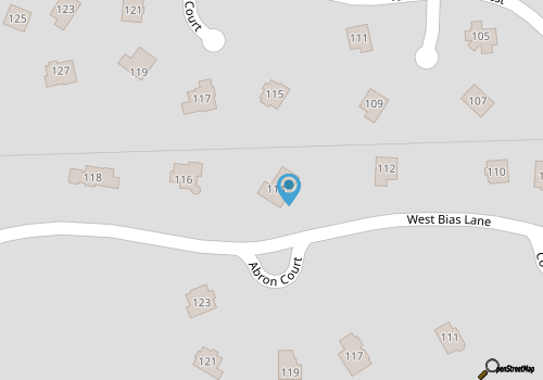 D114-A beautiful 6 bedroom home is Duck with a private pool and hot tub. map location