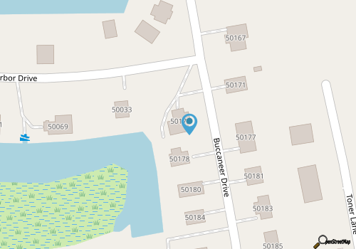 Hatteras Island Hideaway: Waterfront, Canal Access map location